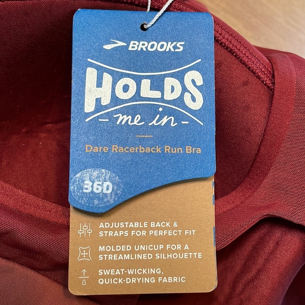 Brooks Dare Racerback Run Bra - Picture 3 of 3